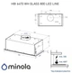 Витяжка повновбудована Minola HBI 6473 WH GLASS 800 LED Line - изображение 19