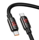 Кабель Type-C - Type-C HOCO U-143 240W PD3.1 charging data cable 1.2m - изображение 2