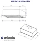 Витяжка MINOLA HBI 5623 BL 1000 LED - изображение 5