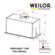 Витяжка WEILOR PBSR 62651 BG 1300 FULL Motion - изображение 12