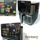 Аэрофритюрница Rainberg RB-2321 4200 Вт 12.5 л сенсорная 2 ТЭНа нержавейка - изображение 2