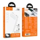 Мобільна Батарея Power Bank Hoco J154A Victorious 22.5W+PD20W (20000 mAh) (колір білий) - изображение 3