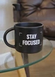 Чашка «Stay focused» черная - изображение 6