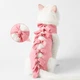 Послеоперационная попона Lesko DT1328 S Pink для котов - зображення 4