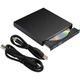 Портативный внешний дисковод USB DVD CD-RW combo привод для ноутбука, компьютера - изображение 3