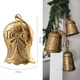 Металлический колокольчик, золотой, 39 см (6033-003) - изображение 1