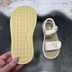 Босоножки детские для девочки Fashion молочные на липучках 35р (22,8 см) 7237 - изображение 8