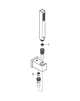 Душевой набор Grohe Euphoria Cube Stick с 1 режимом струи (26405000) - изображение 3