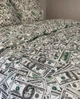 Постельное белье бязь "Доллар" полуторное 150х215 см (70х70 наволочки) EG223S - изображение 3