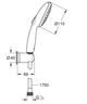 Душевой набор Grohe Quickfix Vitalio Start 110, 3 режима струи (26769001) - изображение 4