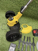 Триммер садовый Krafftec PRO AZ-144 48V 6Ah аккумуляторный бесщеточный (желтый) - изображение 3