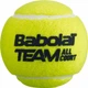 Набор мячей для тенниса Babolat TEAM ALL COURT желтый (4 штуки) 502081-113y - изображение 2