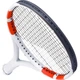 Ракетка для тенниса детская Babolat PURE STRIKE JR 26 NC GR 00 бело-оранжево-черная 140509-322 - изображение 5