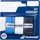 Обмотка для ракеток Babolat MY OVERGRIP X3 белая, голубая, черная (3 штуки) 653052-164 - изображение 2