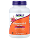 Витамин К2 NOW Foods "Vitamin K2" в форме MK-4 с люцерной, 100 мкг (250 вегетарианских капсул) - изображение 1