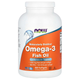 Рыбий жир NOW Foods "Omega-3" жирные кислоты омега 3, 1000 мг (500 гелевых капсул) - изображение 1