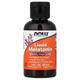 Жидкий мелатонин NOW Foods "Liquid Melatonin" добавка для здорового цикла сна и нормализации засыпания, быстрого всасывания со вкусом лимона, 3 мг (59 мл / 2 жидк. унции) - изображение 1
