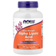 Альфа-ліпоєва кислота NOW Foods "Alpha Lipoic Acid" екстра сила, 600 мг (120 капсул) - зображення 1