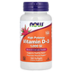 Витамин D3 NOW Foods "Vitamin D3" высокоактивный холекальциферол, 1000 МЕ (360 гелевых капсул) - изображение 1