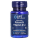 Фолієва кислота і вітамін В12, Life Extension "BioActive Folate & Vitamin B12" (90 капсул) - зображення 1