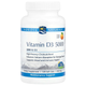 Вітамін D3, Nordic Naturals "Vitamin D3 5000" зі смаком апельсина, 5000 МО (120 гельових капсул) - зображення 1