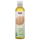 Органическое кунжутное масло NOW Foods, Solutions "Organic Sesame Seed Oil" чистое сезамовое масло (237 мл) - изображение 1