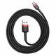 Кабель Baseus Cafule Micro USB 2m (CAMKLF-C91) Red/Black [69672] - изображение 2