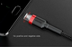 Кабель Baseus Cafule Micro USB 2m (CAMKLF-C91) Red/Black [69672] - изображение 9