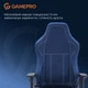 Геймерское кресло GamePro FGC750DB Fabric Dark Blue [163698] - изображение 17