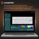 Клавиатура GamePro Genesis Joker MK124W Outemu Red Swithes White [152670] - изображение 14