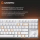 Клавиатура GamePro Genesis Joker MK124W Outemu Red Swithes White [152670] - изображение 15