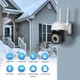 IP-камера 1080P 2.4G/5G WiFi безкоштовне хмарне сховище CCTV на 360° з кольоровим нічним баченням - изображение 2
