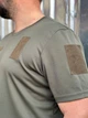 Комплект футболок 2шт Cool max тактичні з липучками олива ЗСУ S - зображення 5