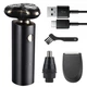 Акумуляторна електробритва + 3 насадки, з USB, SURKER SK-3002 - зображення 1