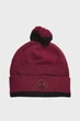 Чоловіча бордова шапка Halftime Fleece Beanie Under Armour OSFM 1365922-626 - зображення 1