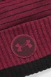 Чоловіча бордова шапка Halftime Fleece Beanie Under Armour OSFM 1365922-626 - зображення 3