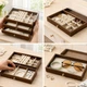 Шкатулка органайзер для зберігання ювелірних виробів Jewelry Box скринька з відділеннями для прикрас - зображення 7