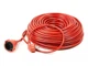 Подовжувач мережевий PowerPlant, 1 розетка, 50 м, Red (PPCA10M50S1L) - зображення 1