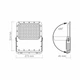 Прожектор LED, Videx, Grey, 96 Вт, 3740 Лм, сонячна панель (VL-FSO5-3005) - зображення 8