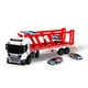 Игровой набор Автовоз Scania TechnoDrive с 4 машинками свет звук 41 см - изображение 12