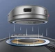 Вспышка для телефона мини свет магнитный MagSafe 2500-6500К Telesin P5-BGD-17SR - изображение 3