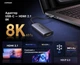 Адаптер Ugreen CM491 USB-C - HDMI 2.1 0.15 м 8K 60Гц 4K 240Гц 48 Гбіт/с Сірий (85320) - зображення 2