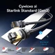 Сетевой кабель Vention Cat 7 SFTP RJ45 10 Гбит/с 15 м Серый для Starlink Standard Gen3 и Mini (IAJHN) - изображение 2