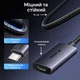 Адаптер Ugreen CM491 USB-C - HDMI 2.1 0.15 м 8K 60Гц 4K 240Гц 48 Гбіт/с Сірий (85320) - зображення 9
