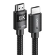 Кабель HDMI Ugreen HD150 HDMI 2.1 10 м 8K 60Гц 48 Гбіт/с нейлонове обплетення Чорний (95966) - зображення 1