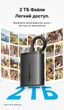 Картридер 2-в-1 Vention USB 3.0 SD/MicroSD 0.15 м до 2 ТБ Чорний (CLPBB) - зображення 5