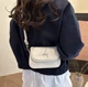 Сумка молочного цвета с бантиком красивая стильная сумочка mini bag aesthetic - изображение 7