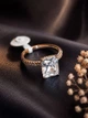Каблучка Xuping 18k 18,5 р медичне золото - изображение 1