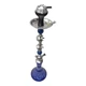 Кальян Hookah Asel D63 Blue Plus высотой 78 см на 1 персону - изображение 5