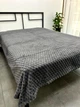 Плед из микрофибры евро 200×220 соты графит - изображение 2